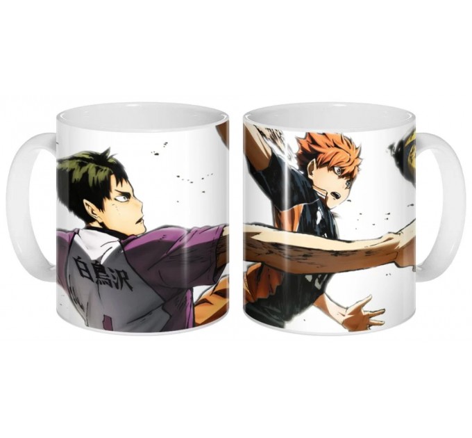 Кружка Haikyuu!! Shouyou Hinata, Wakatoshi Ushijima 