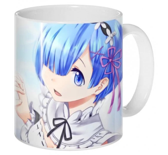 Кружка Re: Zero Ram and Rem 