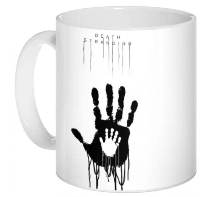 Кружка Death Stranding Hand Logo 