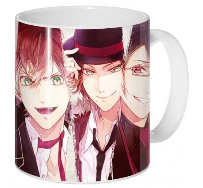 Кружка Diabolik Lovers Ayato, Kanato, Laito, Reiji, Shuu, Subaru 