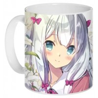 Кружка Eromanga-sensei Sagiri Izumi flower