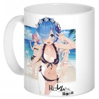 Кружка Re: Zero - Эмилия, Рам и Рэм