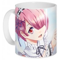 Кружка Re: Zero Ram and Rem