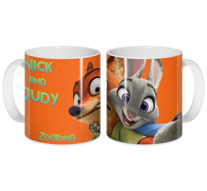 Кружка Zootopia - Nick and Judy 