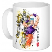 Кружка JoJo - Silver Chariot Watercolor