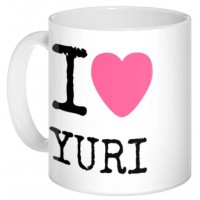 Кружка I <3 Yuri