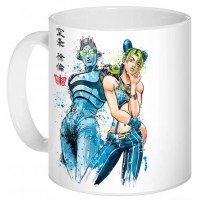 Кружка JoJo - Stone Free Watercolor