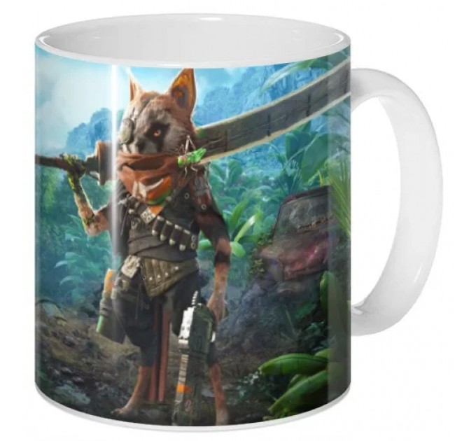 Кружка Biomutant - Raccoon-like creature 