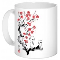 Кружка Sumi-e Mononoke Hime - Little Forest Spirits