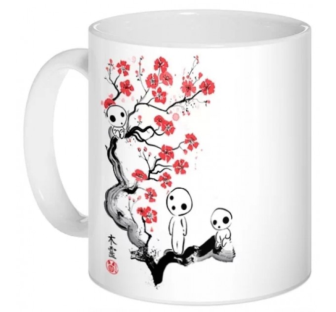 Кружка Sumi-e Mononoke Hime - Little Forest Spirits 
