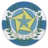 Коврик для мышки круглый The Legend of the Galactic Heroes - Free Planets Alliance 